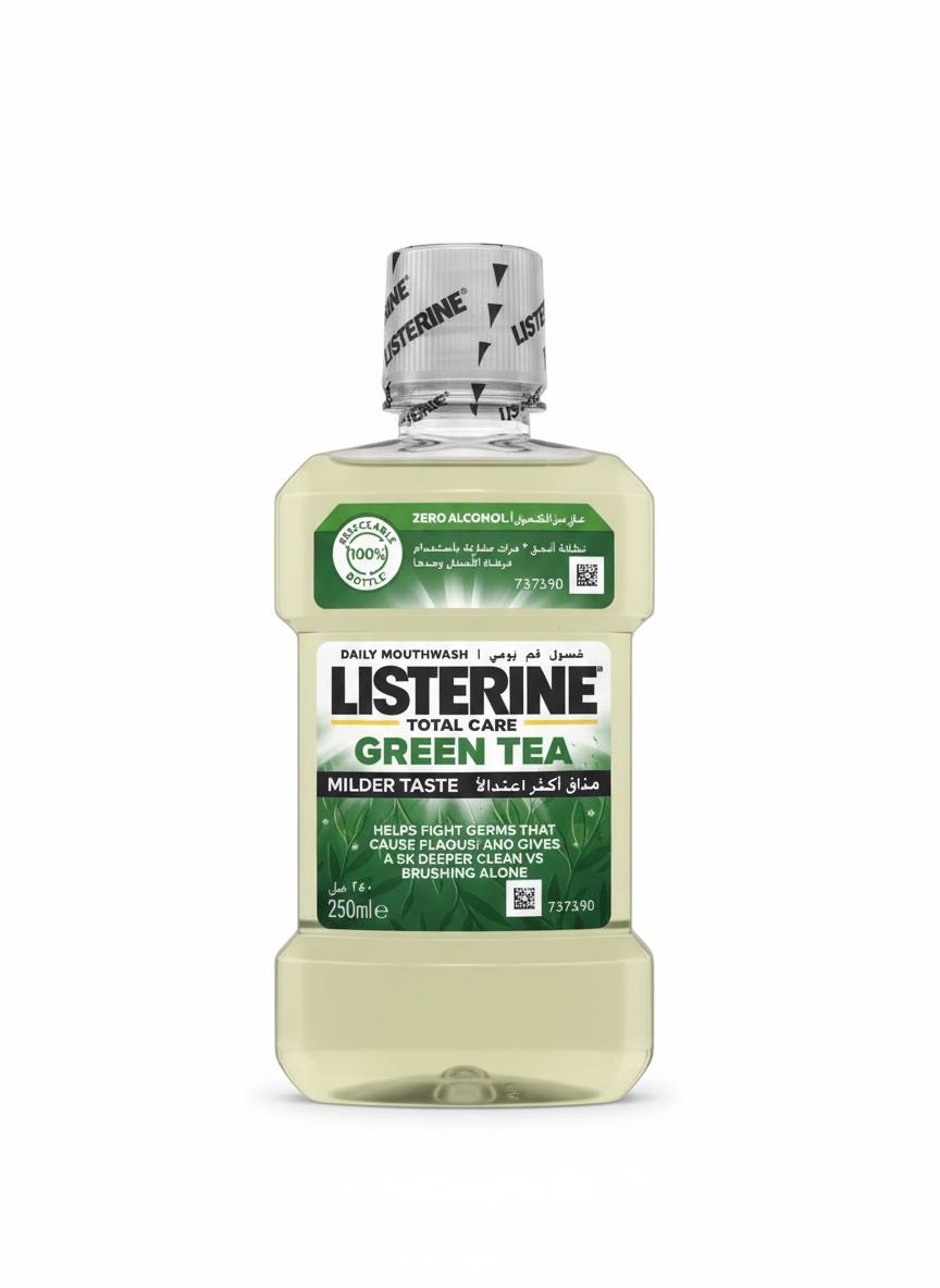 Listerine Total Care - Thé Vert (250 ml)