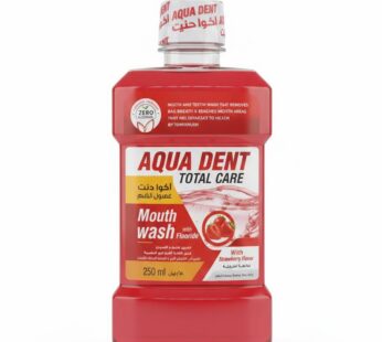 Aqua Dent Total Care – Bain de Bouche au Fluor 250ML