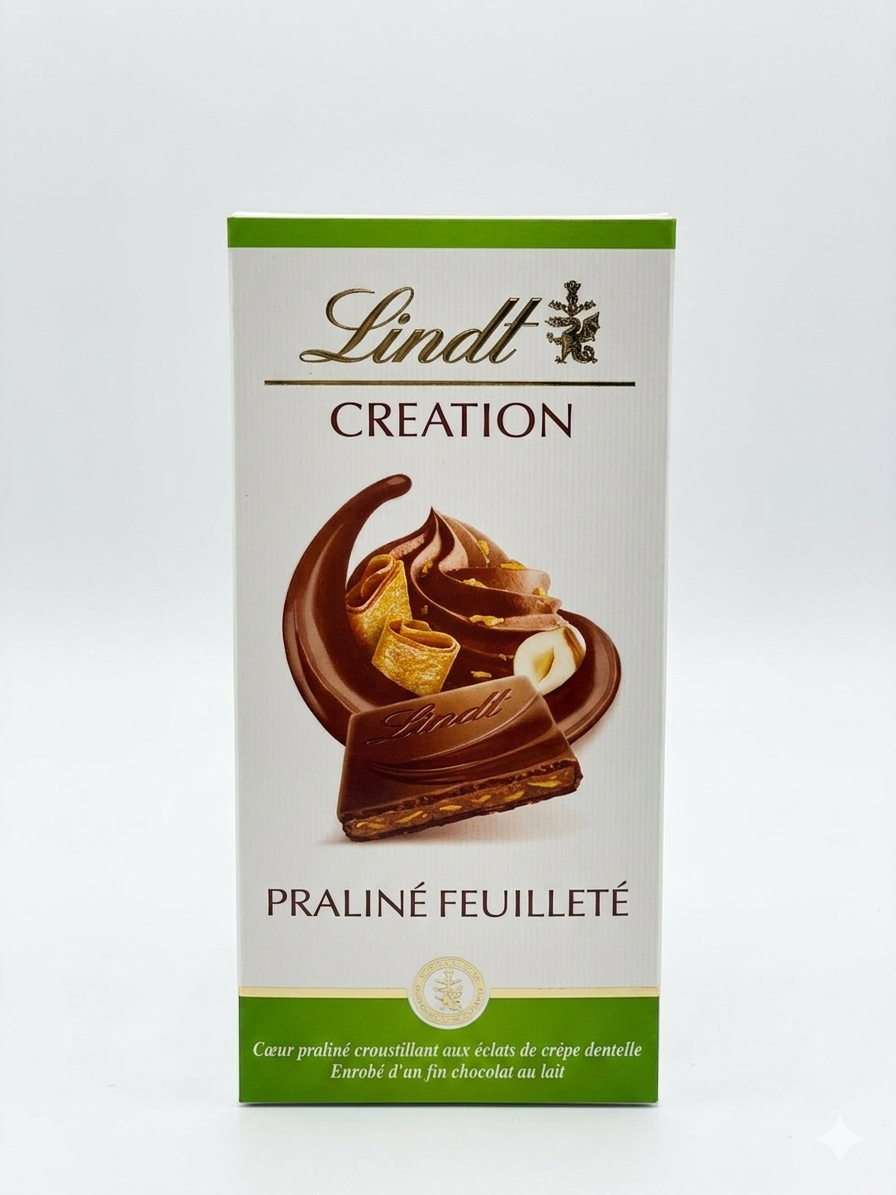 Lindt Création : Praliné Feuilleté 150G