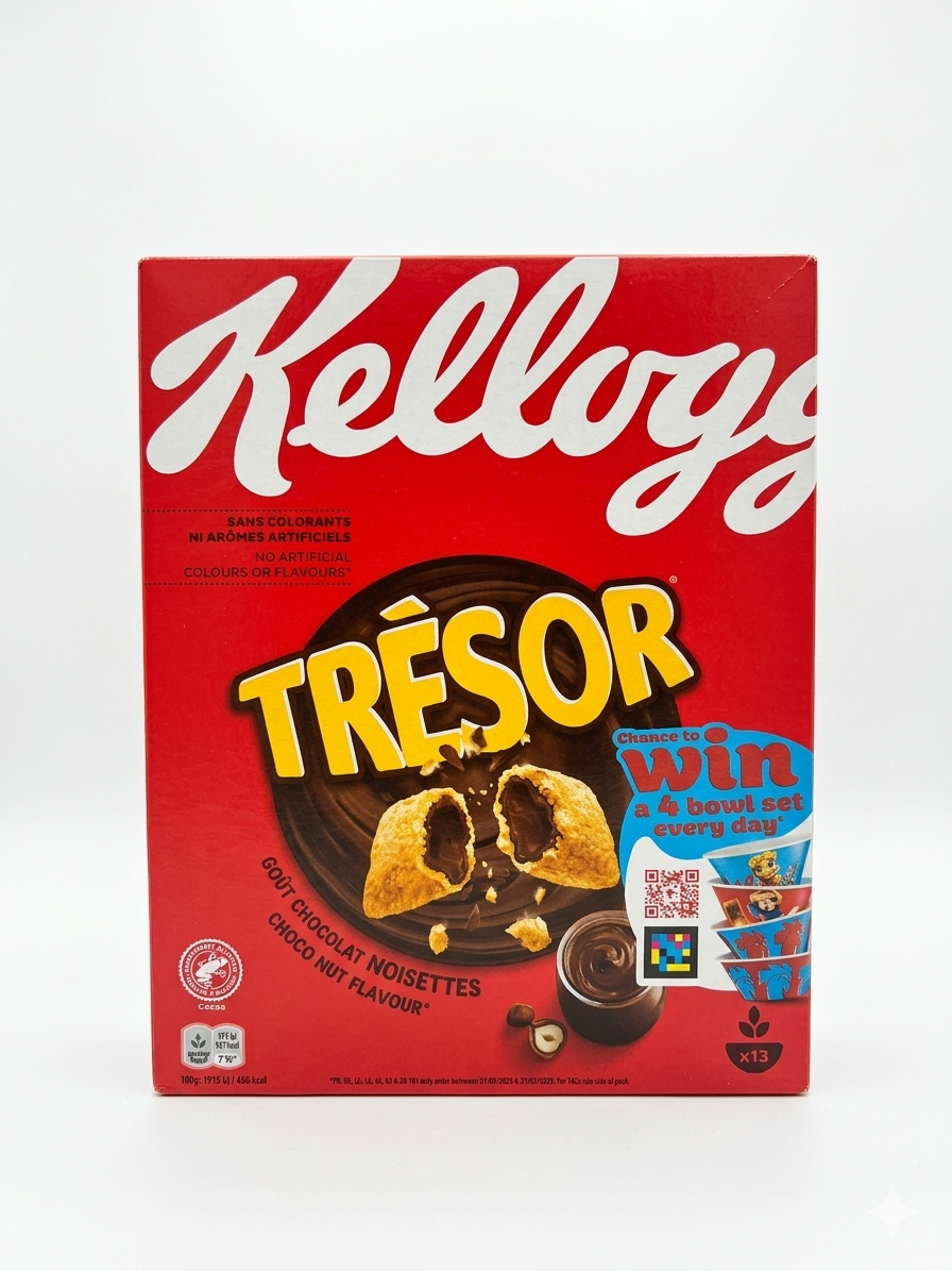 Kellogg's Trésor Chocolat Noisettes (format 410g)
