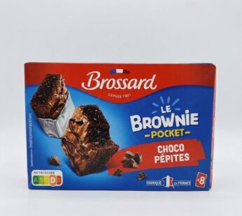 Le Brownie Pocket Choco Pépites – Brossard (240g)