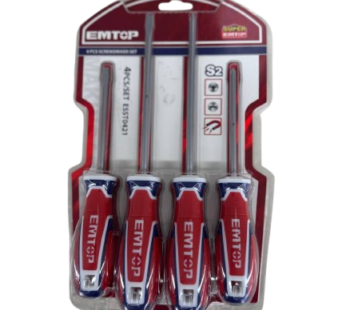 Ensemble de 4 tournevis de la marque EMTOP