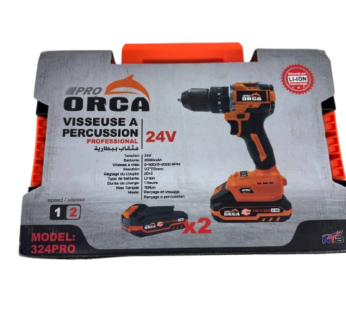 Pro Orca (Modèle 324PRO) perceuse-visseuse à percussion professionnelle