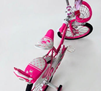 PHILIPS Vélo pour enfant rose et blanc