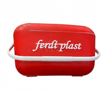 Glacière Portative Rigide – Ferdi Plast (Rouge & Blanc) 6L