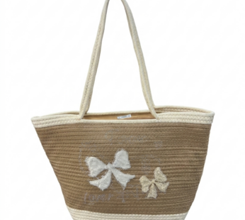 👜 Sac Cabas d&rsquo;Été en Corde Tressée – Style Bohème & Coquet
